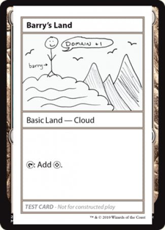 Barry's Land (2021 Edition) [Mystery Booster Playtest Cards] | Magic Magpie