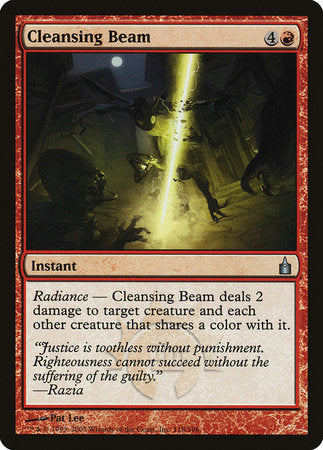 Cleansing Beam [Ravnica: City of Guilds] | Magic Magpie