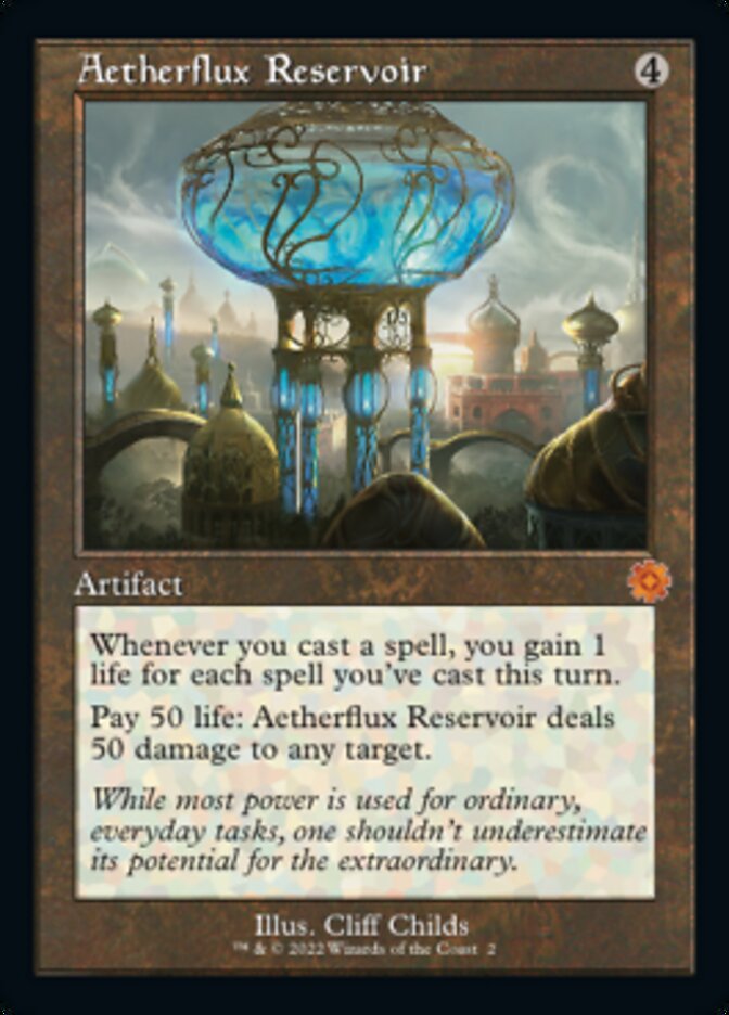 Aetherflux Reservoir (Retro) [The Brothers' War Retro Artifacts] | Magic Magpie