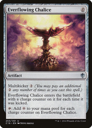 Everflowing Chalice [Commander 2016] | Magic Magpie