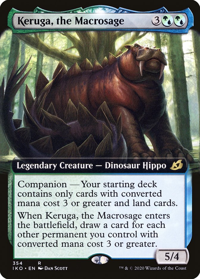 Keruga, the Macrosage (Extended Art) [Ikoria: Lair of Behemoths] | Magic Magpie