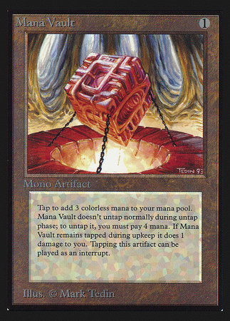Mana Vault (IE) [Intl. Collectors’ Edition] | Magic Magpie