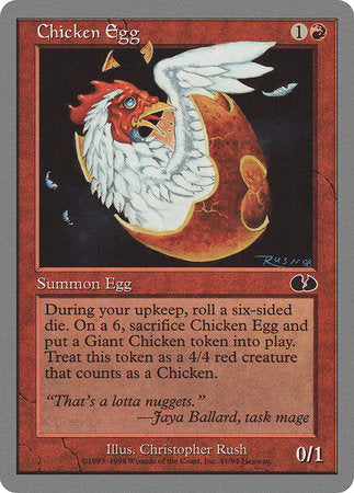 Chicken Egg [Unglued] | Magic Magpie