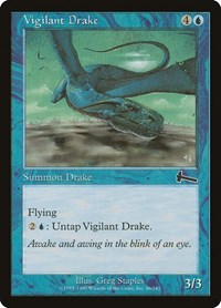 Vigilant Drake [Urza's Legacy] | Magic Magpie