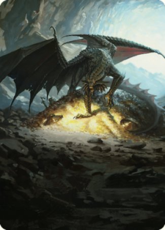 Ancient Copper Dragon Art Card (04) [Commander Legends: Battle for Baldur's Gate Art Series] | Magic Magpie