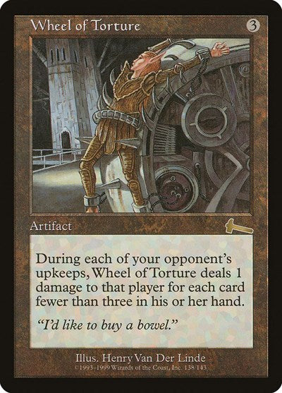 Wheel of Torture [Urza's Legacy] | Magic Magpie