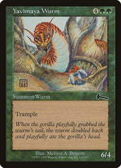 Yavimaya Wurm [Urza's Legacy] | Magic Magpie