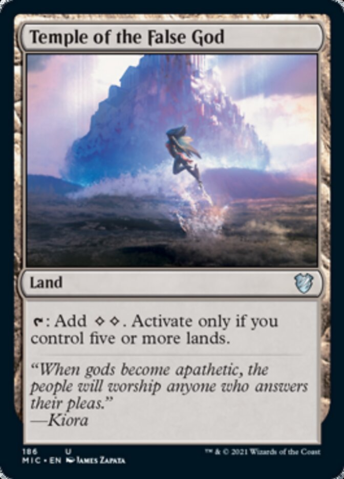 Temple of the False God [Innistrad: Midnight Hunt Commander] | Magic Magpie