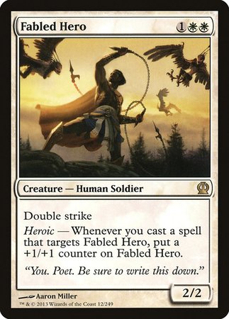 Fabled Hero [Theros] | Magic Magpie