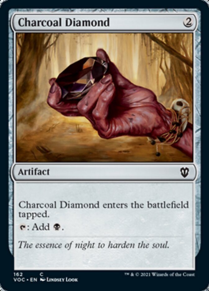 Charcoal Diamond [Innistrad: Crimson Vow Commander] | Magic Magpie