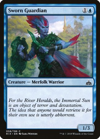 Sworn Guardian [Rivals of Ixalan] | Magic Magpie