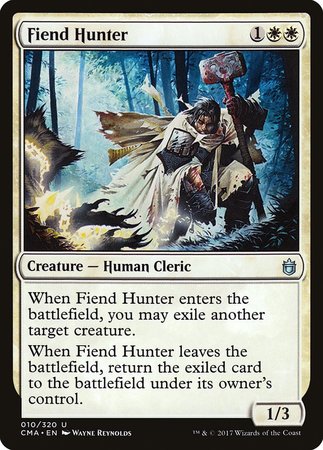 Fiend Hunter [Commander Anthology] | Magic Magpie