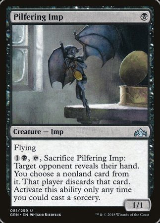 Pilfering Imp [Guilds of Ravnica] | Magic Magpie