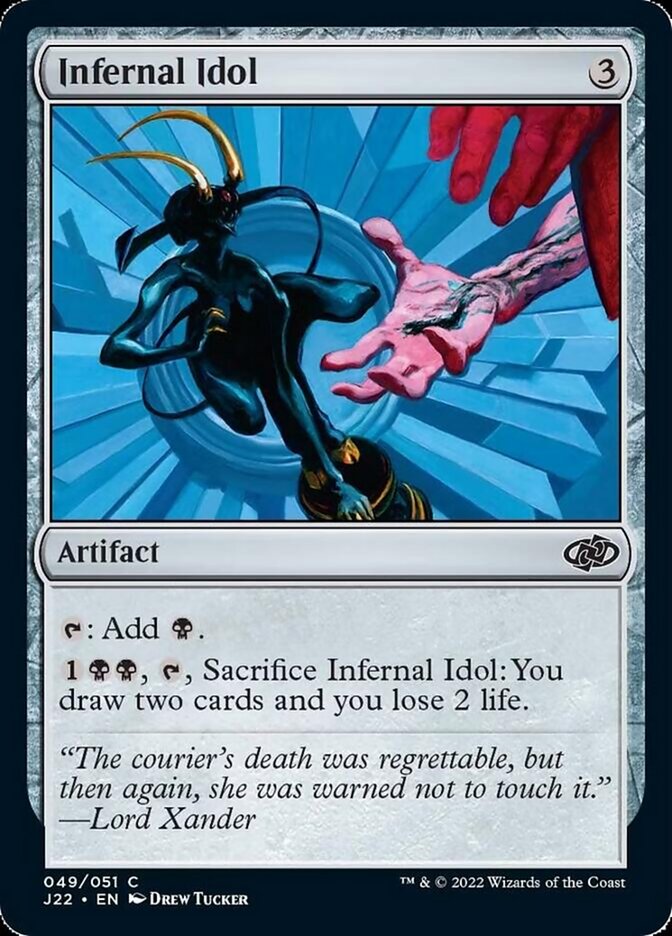Infernal Idol [Jumpstart 2022] | Magic Magpie