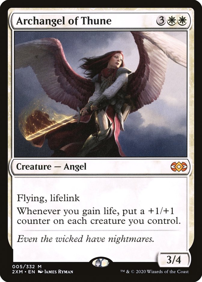 Archangel of Thune [Double Masters] | Magic Magpie
