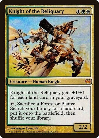 Knight of the Reliquary [Duel Decks: Knights vs. Dragons] | Magic Magpie