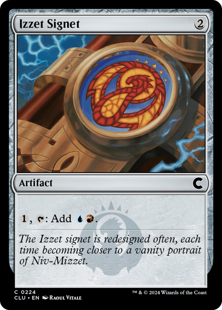 Izzet Signet [Ravnica: Clue Edition] | Magic Magpie