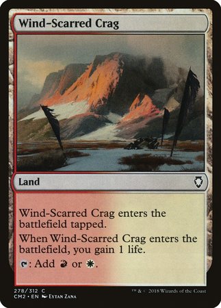 Wind-Scarred Crag [Commander Anthology Volume II] | Magic Magpie