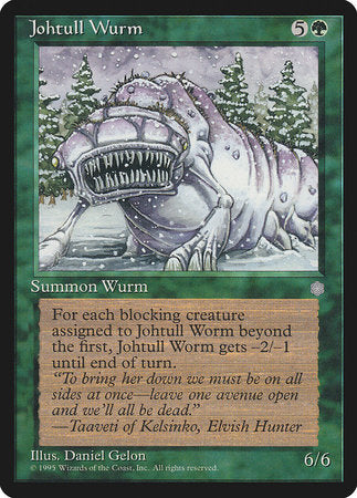 Johtull Wurm [Ice Age] | Magic Magpie