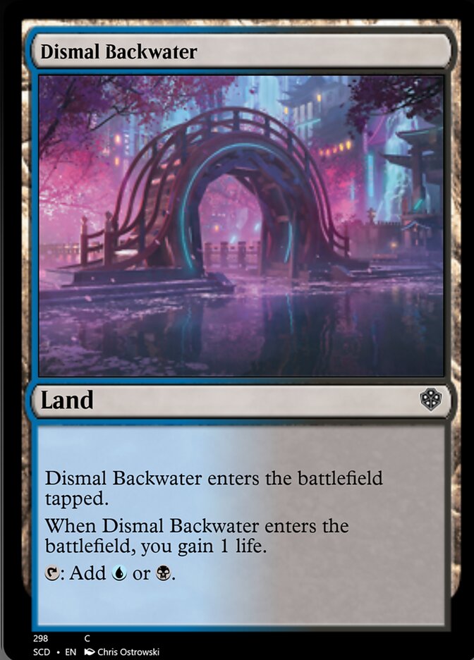 Dismal Backwater [Starter Commander Decks] | Magic Magpie