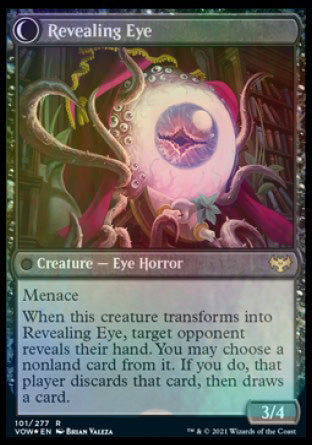 Concealing Curtains // Revealing Eye [Innistrad: Crimson Vow Prerelease Promos] | Magic Magpie