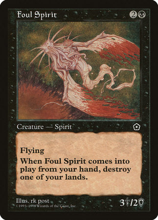 Foul Spirit [Portal Second Age] | Magic Magpie