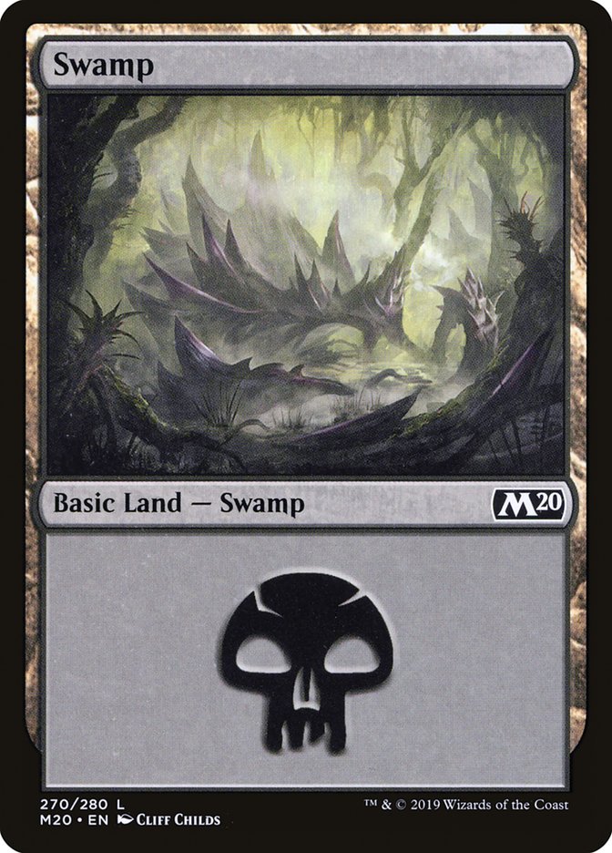 Swamp (#270) [Core Set 2020] | Magic Magpie