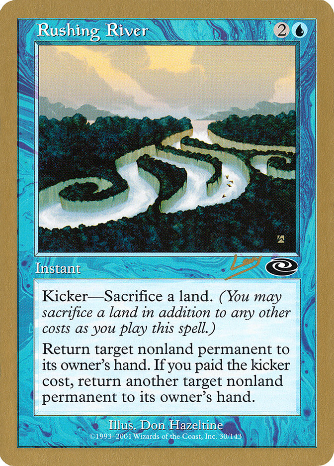 Rushing River (Raphael Levy) [World Championship Decks 2002] | Magic Magpie