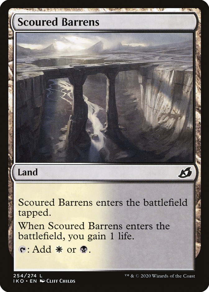 Scoured Barrens [Ikoria: Lair of Behemoths] | Magic Magpie