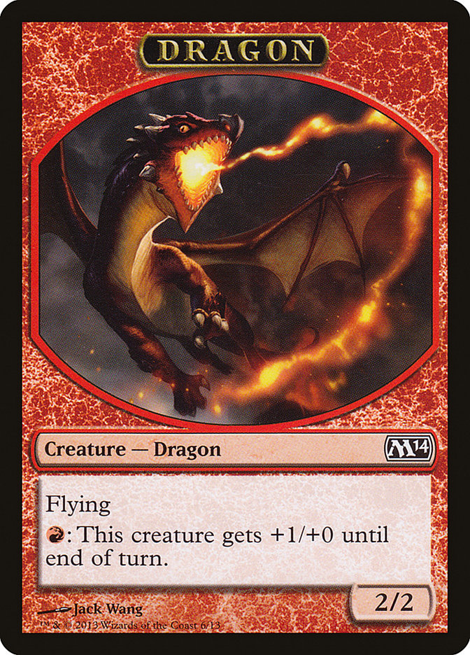 Dragon [Magic 2014 Tokens] | Magic Magpie