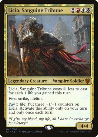 Licia, Sanguine Tribune [Commander 2017] | Magic Magpie