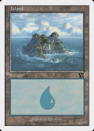 Island (338) [Classic Sixth Edition] | Magic Magpie