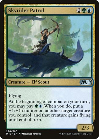 Skyrider Patrol [Core Set 2019] | Magic Magpie