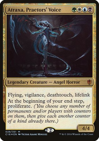 Atraxa, Praetors' Voice (Commander 2016) [Commander 2016 Oversized] | Magic Magpie