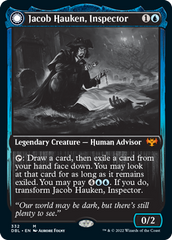 Jacob Hauken, Inspector // Hauken's Insight [Innistrad: Double Feature] | Magic Magpie