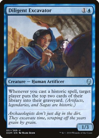 Diligent Excavator [Dominaria] | Magic Magpie