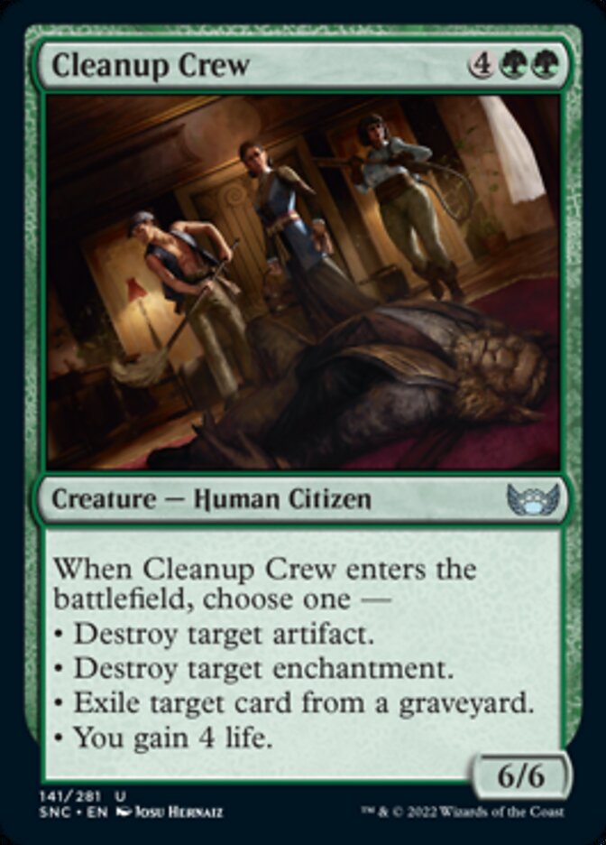 Cleanup Crew [Streets of New Capenna] | Magic Magpie