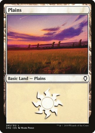 Plains (283) [Commander Anthology Volume II] | Magic Magpie