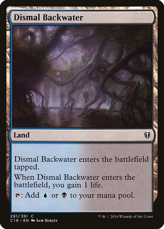 Dismal Backwater [Commander 2016] | Magic Magpie
