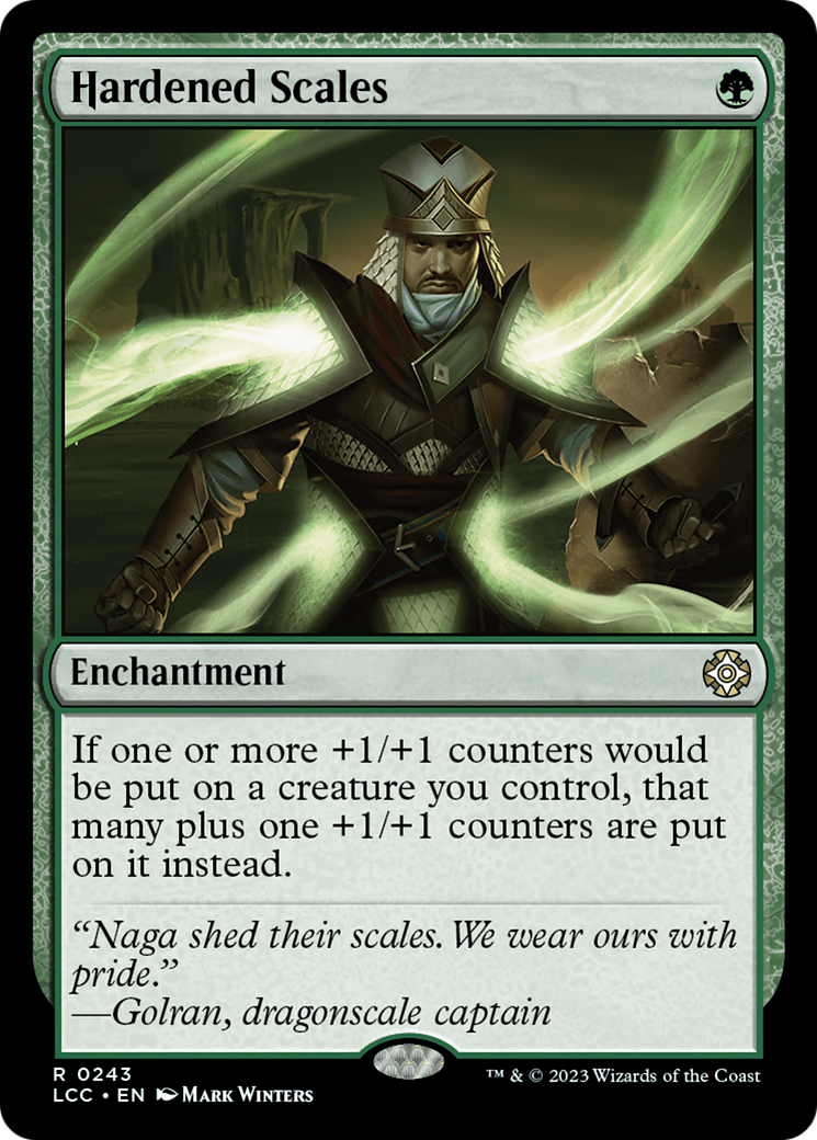 Hardened Scales [The Lost Caverns of Ixalan Commander] | Magic Magpie