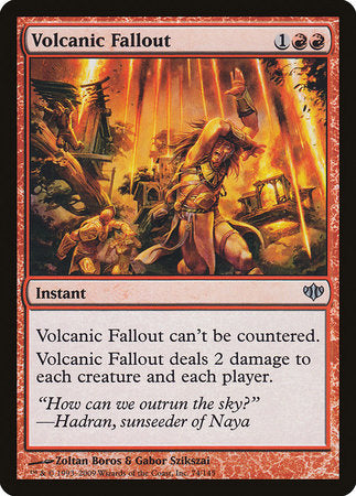 Volcanic Fallout [Conflux] | Magic Magpie