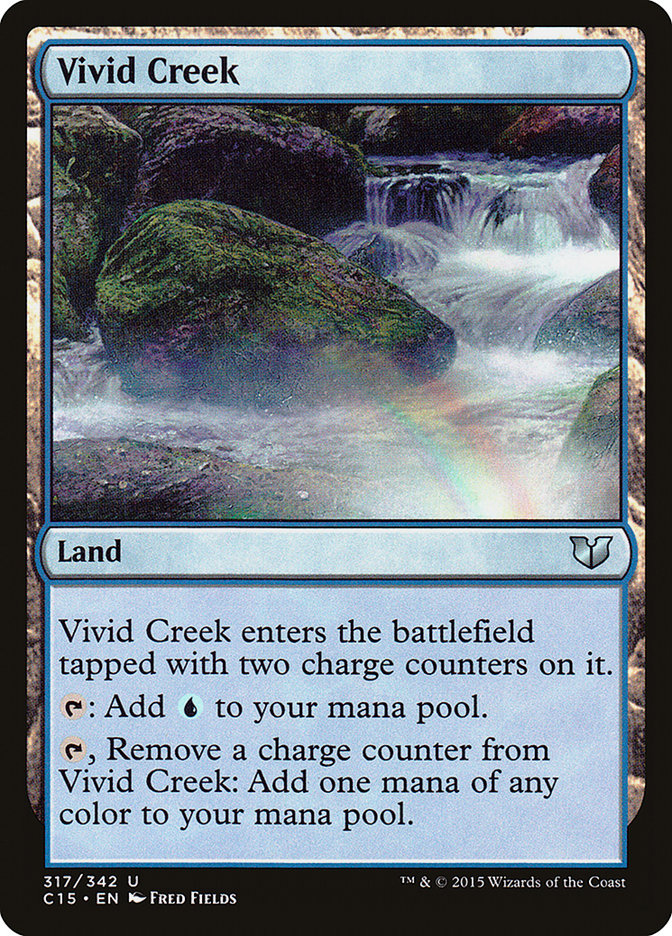 Vivid Creek [Commander 2015] | Magic Magpie