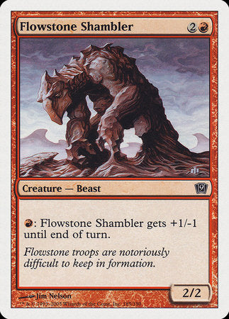 Flowstone Shambler [Ninth Edition] | Magic Magpie