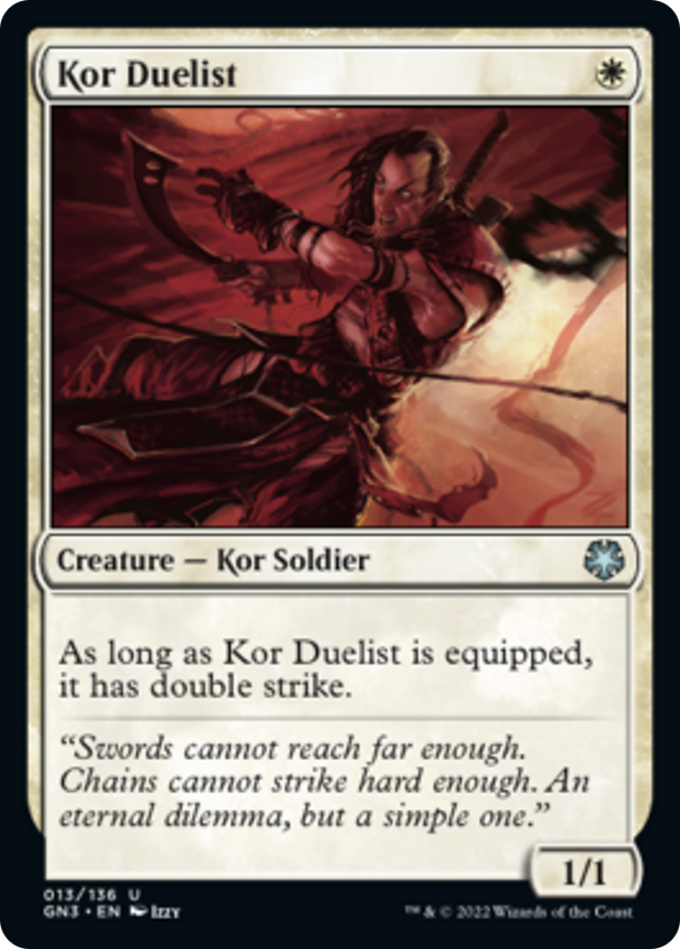 Kor Duelist [Game Night: Free-for-All] | Magic Magpie