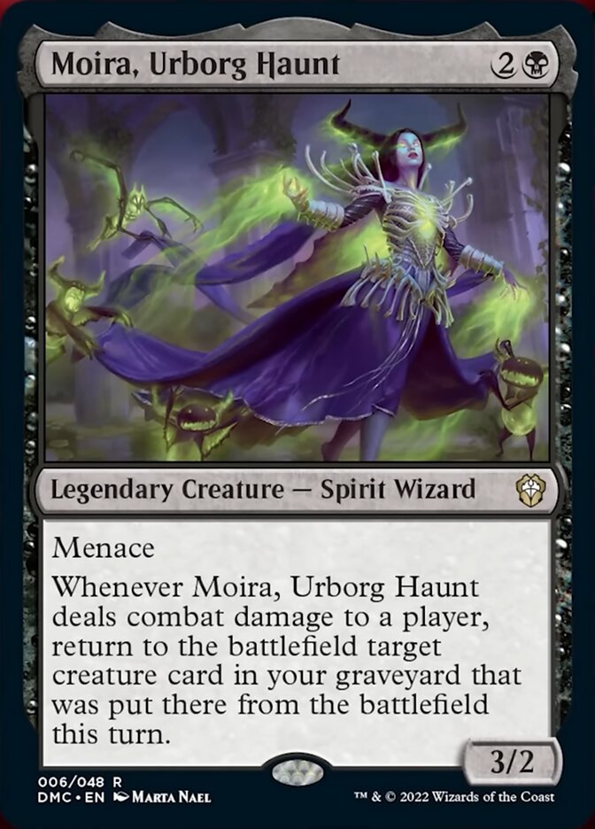 Moira, Urborg Haunt [Dominaria United Commander] | Magic Magpie