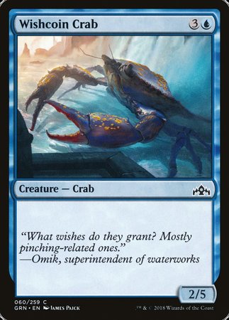 Wishcoin Crab [Guilds of Ravnica] | Magic Magpie