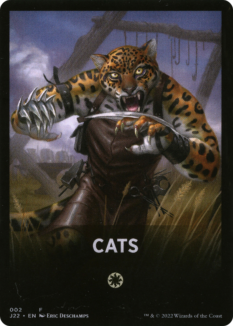 Cats Theme Card [Jumpstart 2022 Front Cards] | Magic Magpie