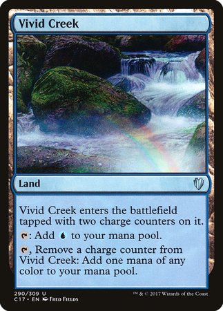 Vivid Creek [Commander 2017] | Magic Magpie