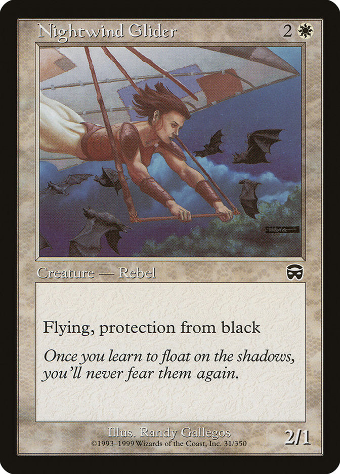 Nightwind Glider [Mercadian Masques] | Magic Magpie