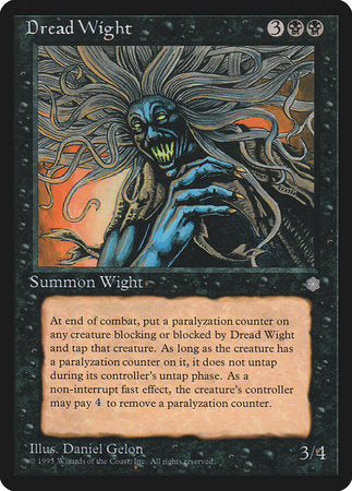 Dread Wight [Ice Age] | Magic Magpie